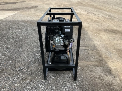 Used AGT INDUSTRIAL AC AIR COMPRESSOR Tank Mounted Air Compressors Michigan US | Miedema Asset Management Group #1339093