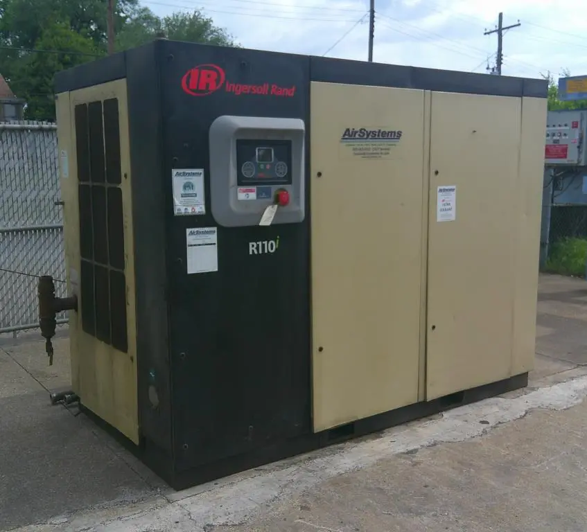 SPC9316  Compressor 150 hp Ingersoll Rand air compressor model R110I-W110, 751 cfm