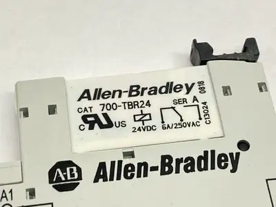 Used Allen-Bradley Ser A Terminal Block Relay Module 6A 250VAC 24VDC Terminal Blocks Michigan US | Maverick Industrial Sales #1389651