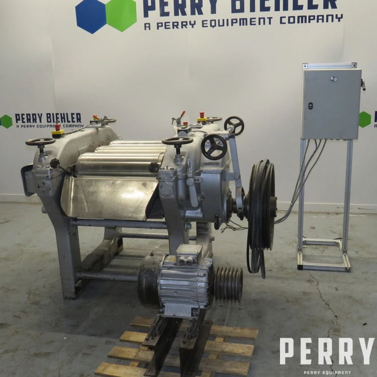 LEHMANN 270 mm x 540 mm Mill 2 Roll Plastic & Rubber | Perry Equipment