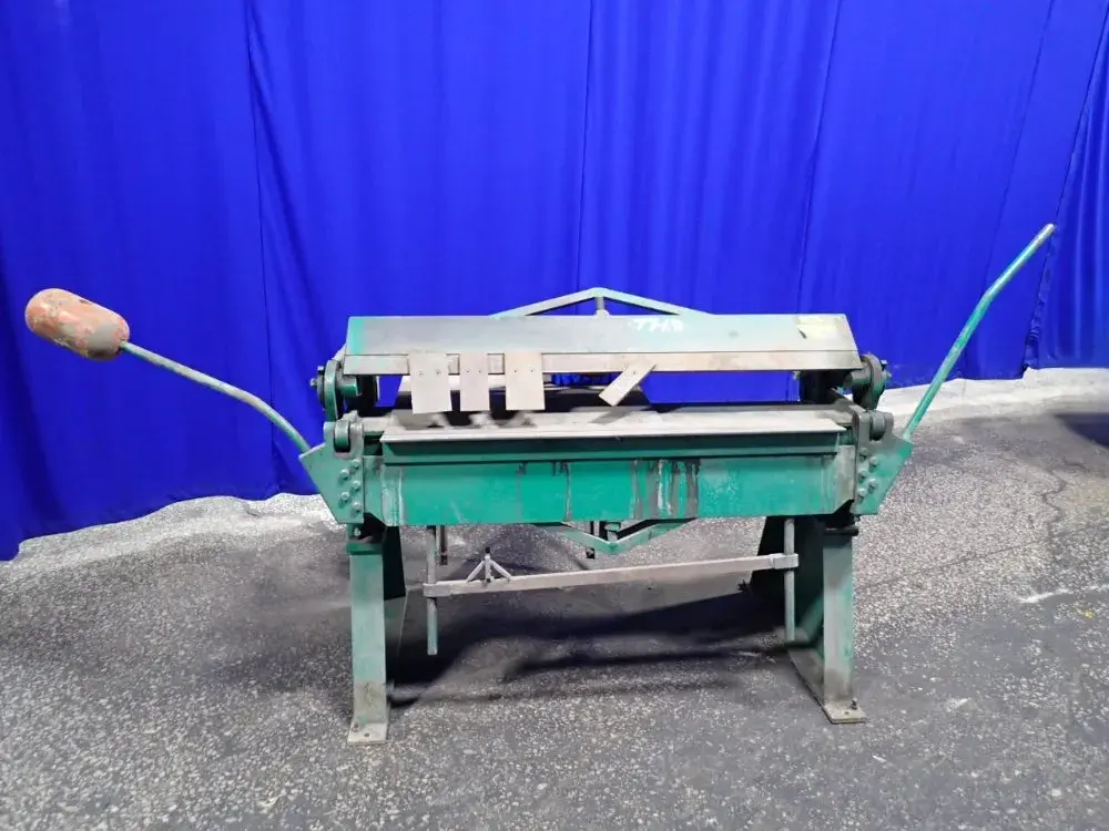 Used 2000 TENNSMITH HBU4812 Box & Pan Brakes including Finger Ohio US | HGR 24 #1147763