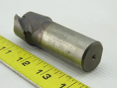 Melin Tool A-3248-B 1-1/2" Carbide Ball Nose End Mill 8.162 Lead 1" Shank