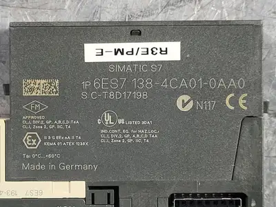 USED SIEMENS 6ES7 138-4CA01-0AA0