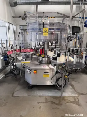 Used FEDERAL / C&G / ZALKIN PET Bottle Filling Line – 6,500 BPH, 500/1000ml Bottles, Full Labelling, Dosing, Palletizing