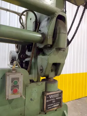 35 TON VERSON 24" X 96" FLANGE BED MECHANICAL PRESS BRAKE: STOCK #20241