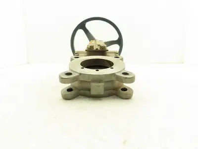 Fabri-Valve C67 Knife Gate Valve Size 3 Bi-Directional Rising Stem 316 Stainless