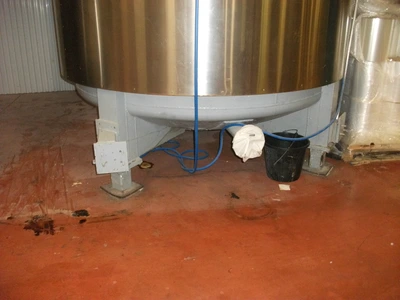 10,000 L S/S JKTD Mixer Tank