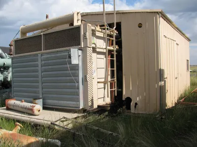 Used Gardner Denver w Cat G353D sn6413387 Cycloblower Centrifugal Air Compressors Oklahoma US | Borderless Services #1378125