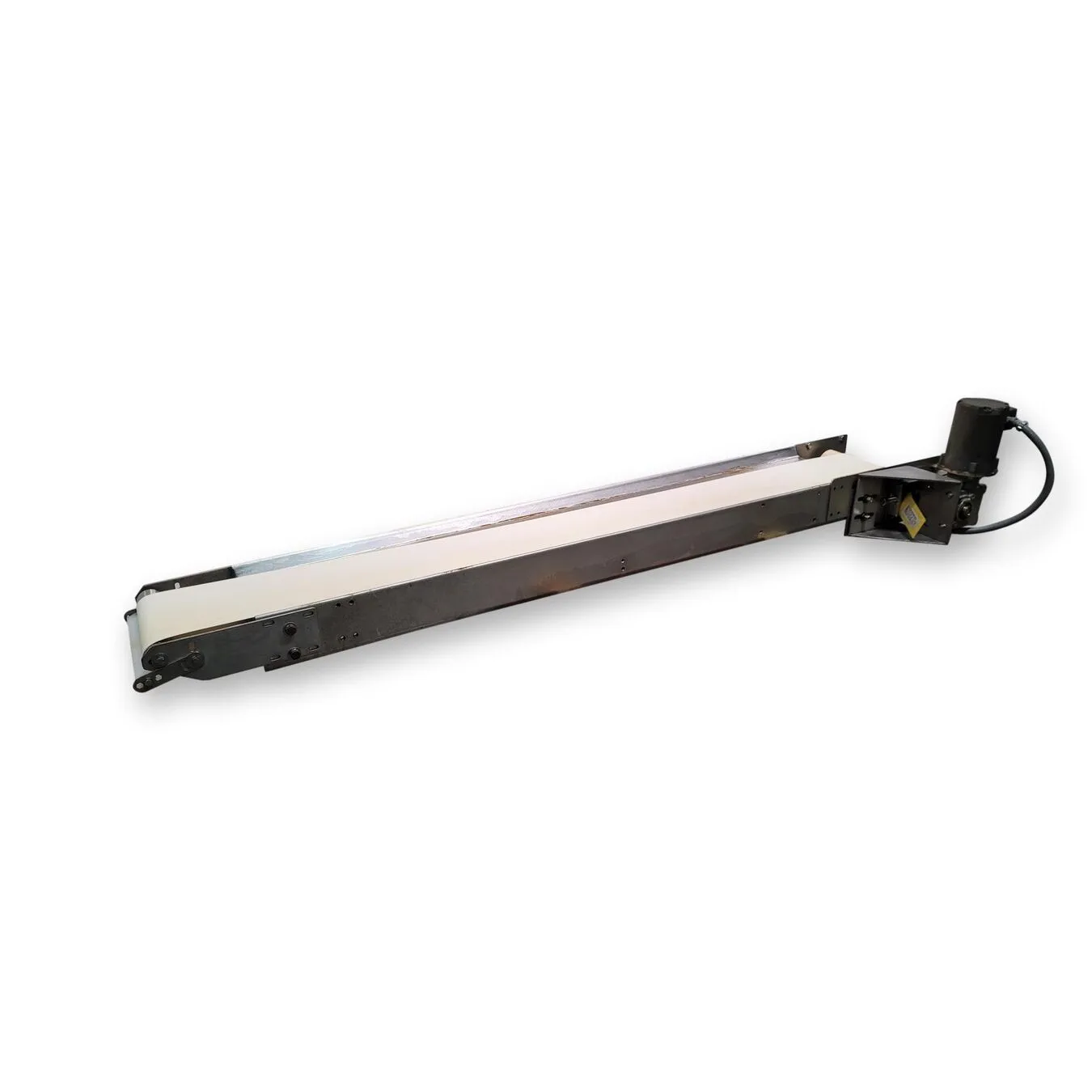 Used 12" wide X 7'-9" Stainless Steel Belt Conveyor