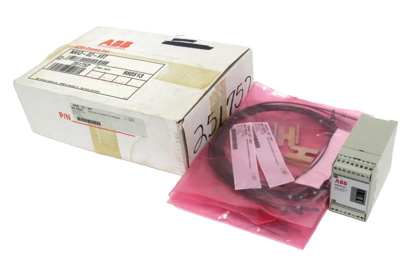 NEW ABB NAIO-02-KIT I/O EXTENSION NAIO-02