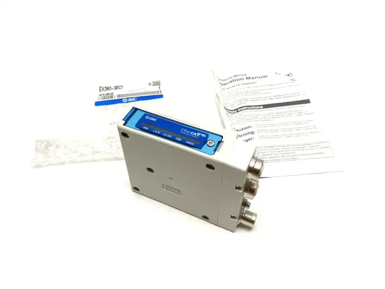 New | in-Stock SMC ETHERCAT SERIAL INTERFACE UNIT, COMPACT, 32 PNP PLC Ethernet Equipment | Maverick Industrial Sales #1101550