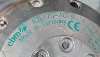 EBM R2E175-A079-14 Curved Impeller Centrifugal Fan loc4C