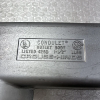 NEW Crouse Hinds 1 1/2” LL59