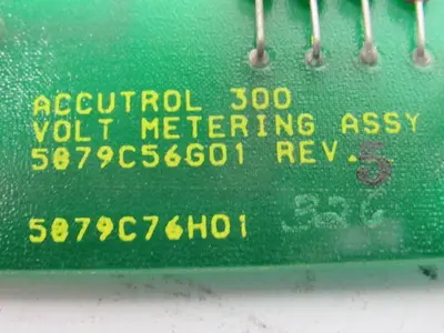 Westinghouse 5879C56G01 Rev 5 Accutrol 300 Voltage Metering Assembly Board