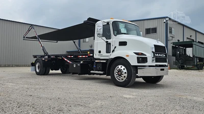 New | in-Stock 2027 MACK MD7 Rolloff Trucks Texas US | Roll Off Truck World #1491899