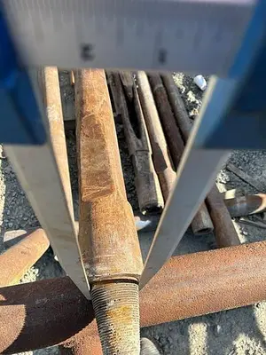Used AFTERMARKET 10' 2" DRILL STEM FOR CABLE TOOL Parts Pennsylvania US | East West Machinery & Drilling #1417499
