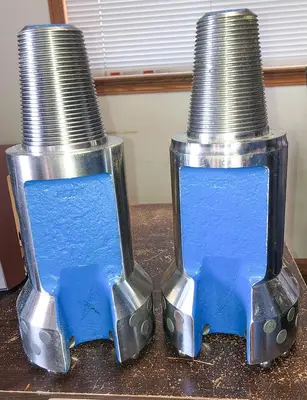 Used TRIDENT SUPREME 6" FLAT FACE CARBIDE BUTTON CABLE TOOL DRILL BIT Carbide Drills Pennsylvania US | East West Machinery & Drilling #1417759