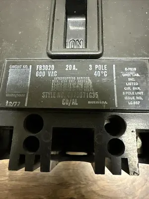 Used WESTINGHOUSE FB3020 Miscellaneous Equipment (Electrical & Power) Ohio US | Surplus Asset Holdings #1240759