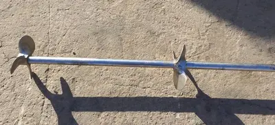 Mixer, Agitator, 15 HP, S/st, 1-1/2" x 10' Shaft, S742838 #S742838