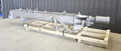 Used Hayes & Stolz Ribbon/Paddle Blender, 15 Cubic Feet
