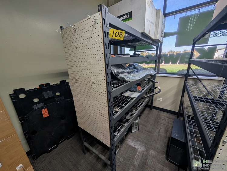 Used _UNKNOWN_ HD ADJUSTABLE SHELVING UNIT 77 IN X 26 IN X 6 FT Racks/Shelving Illinois US | Heath Industrial Auction Services #1546865