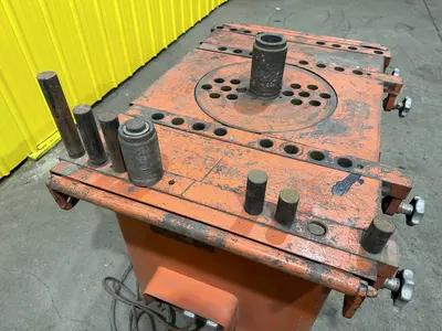 1-1/4" STEINWEG MODEL #B32 REBAR, ROD & BAR ROTARY BENDER: STOCK #18763