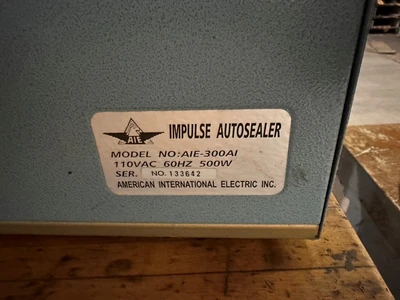 AIE AIE-300AI 14" IMPULSE AUTOSEALER