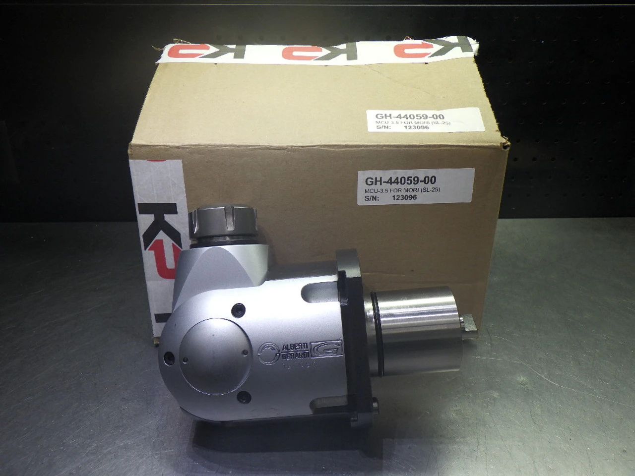 Alberti SL25 ER32 Adjustable Angle Head For Mori Seiki Machines MCU-3.5 (LOC212)
