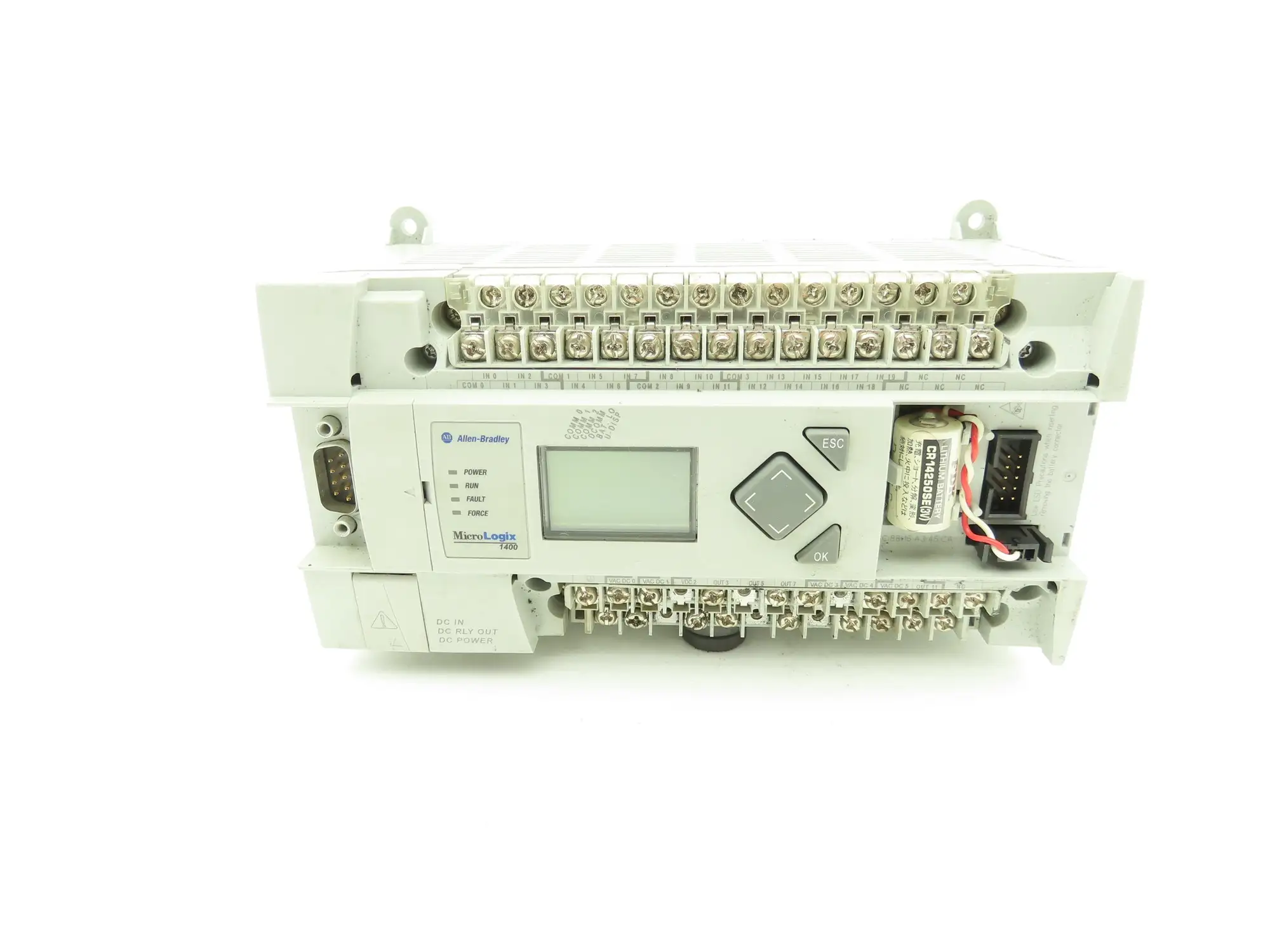 Allen Bradley 1766-L32BXB MicroLogix 1400 Controller Module 32 Point Ser C FW 21