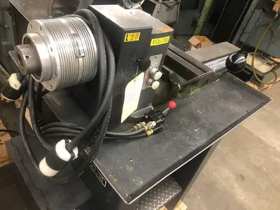 2787-440 DUNHAM SECOND OPERATION LATHE WITH HARDINGE QUICK PRODUCTION CROSSLIDE