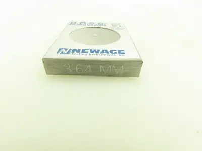 B.O.S.S. Newage HA0158 Calibration Block For Brinell Optical Scanning 3.64MM