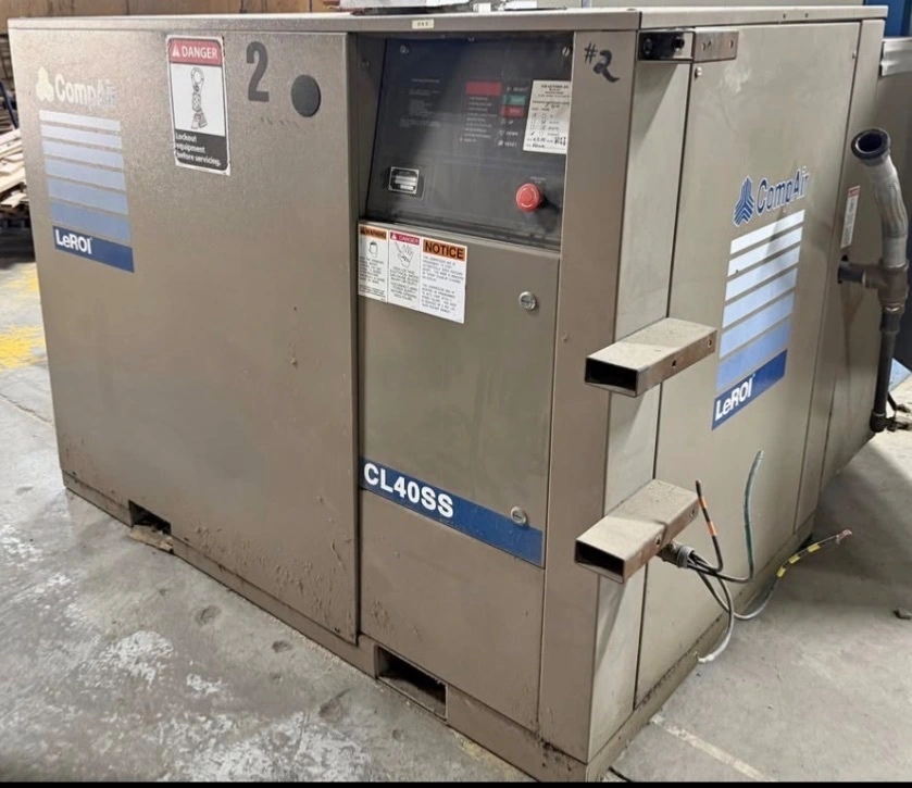 Used LEROI CL40SS Rotary Screw & Sliding Vane Air Compressors Massachusetts US | ARC Equipment Corp #1279516