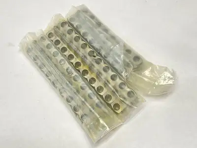 NEW MISUMI LOCATING PIN FLAT FLANGE, ROUND/DIAMOND HEAD LOT OF 28