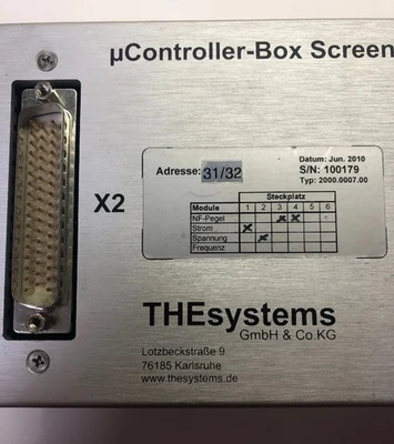 USED THEsystems 2000.0007.00