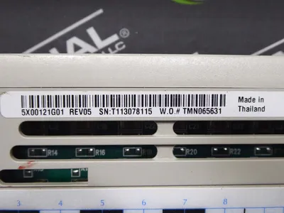 Westinghouse Emerson 5X00121G01 Ovation 8 Channel RTD Input Module Rev. 05 Used