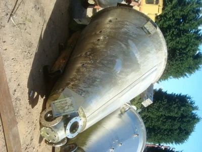 4,000L S/S JKTD Vacuum Conical J. H. Day Mixer Model 1225MBX