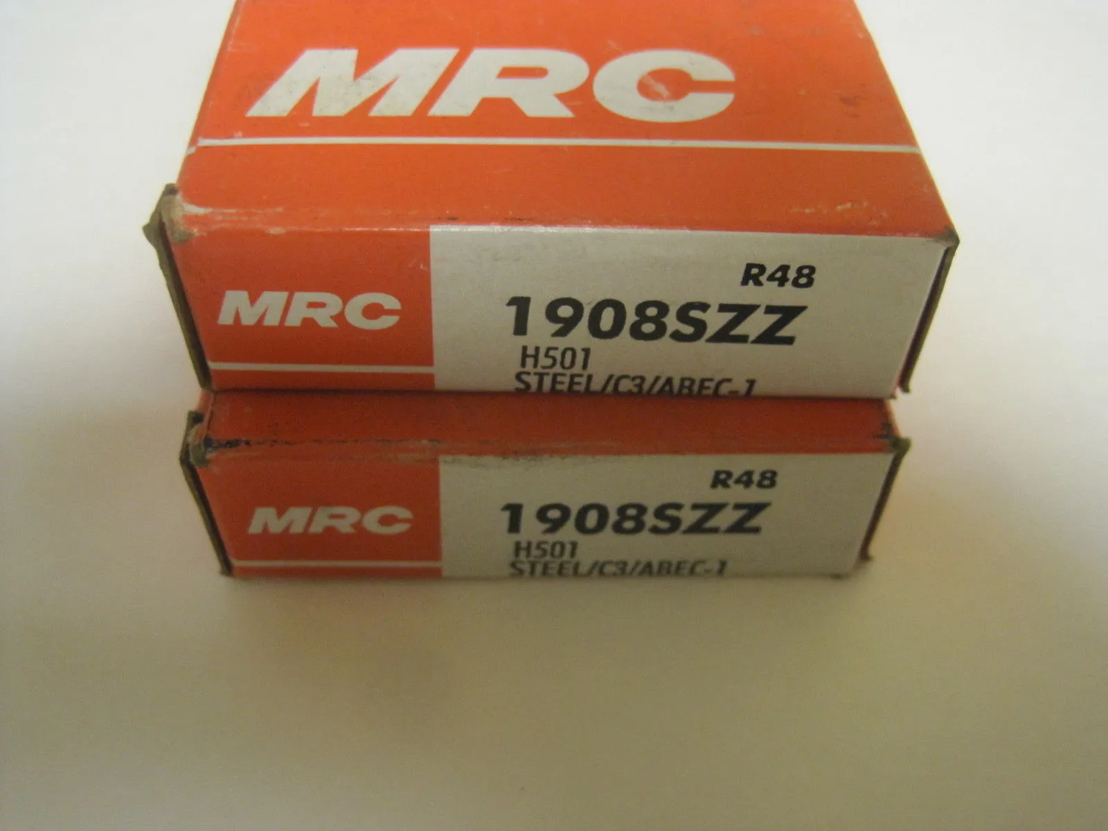 2 NEW MRC 1908SZZ BEARINGS