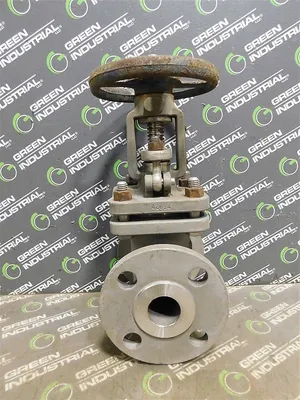 1" Powell 2491 Gate Valve 275 WOG 500°F Max. B16.34 Used