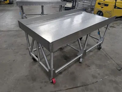 Used Stainless Steel Heavy Duty Dough Table