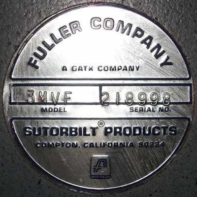 USED FULLER CO 3MV-F