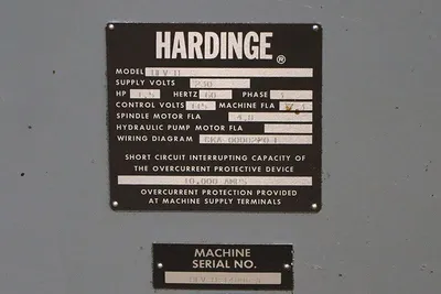 1992 HARDINGE HLV-EM LATHES, PRECISION, JEWELERS, TOOLROOM, Etc. | Prime Machinery (23)