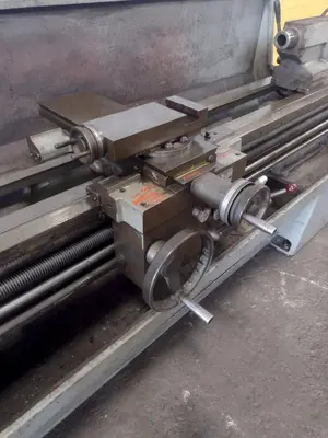 17" X 84" CLAUSING MODEL #17 ENGINE LATHE, 3" HOLE: STOCK #10292