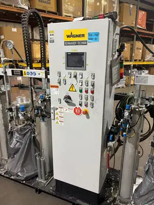 Used WAGNER CONTI FLOW ROBOT CONTROLLER AND DISPENSER FEEDER UNITS Robot Parts | Maverick Industrial Sales #1116483
