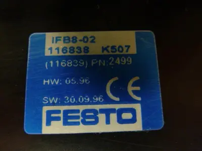 USED FESTO IFB8-02