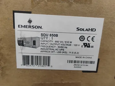 EMERSON SDU850B Electrical/PLC/Automation | ESS Industrial Equipment Sales (5)