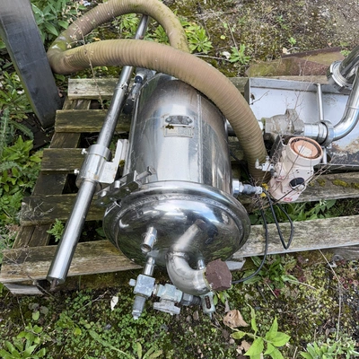 20L S/S Vertical Enclosed Pressure Pot
