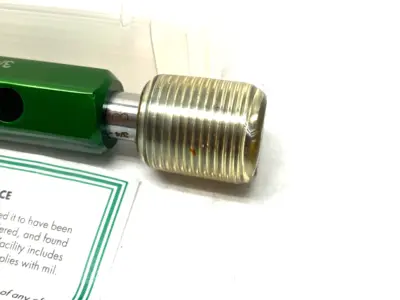 NEW GF GAGE PLUG THREAD GAGE: 3/4-16 THREAD, 2B CLASS, DOUBLE END G/NG