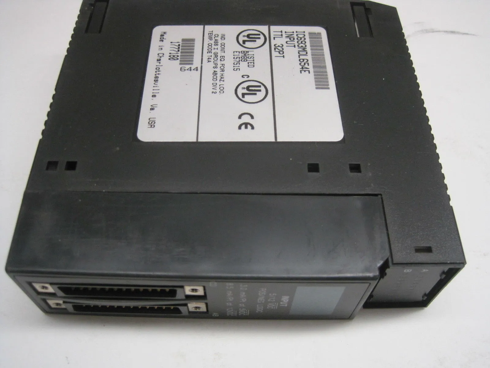 GE FANUC IC693MDL654 INPUT MODULE IC693MDL654E
