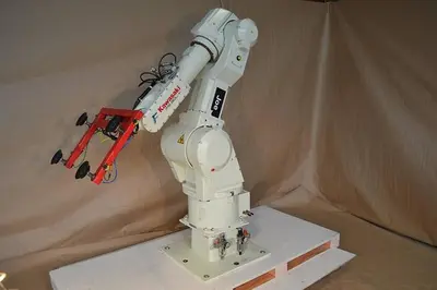 used Kawasaki robot FS 030L with "D+" (D Plus) controller