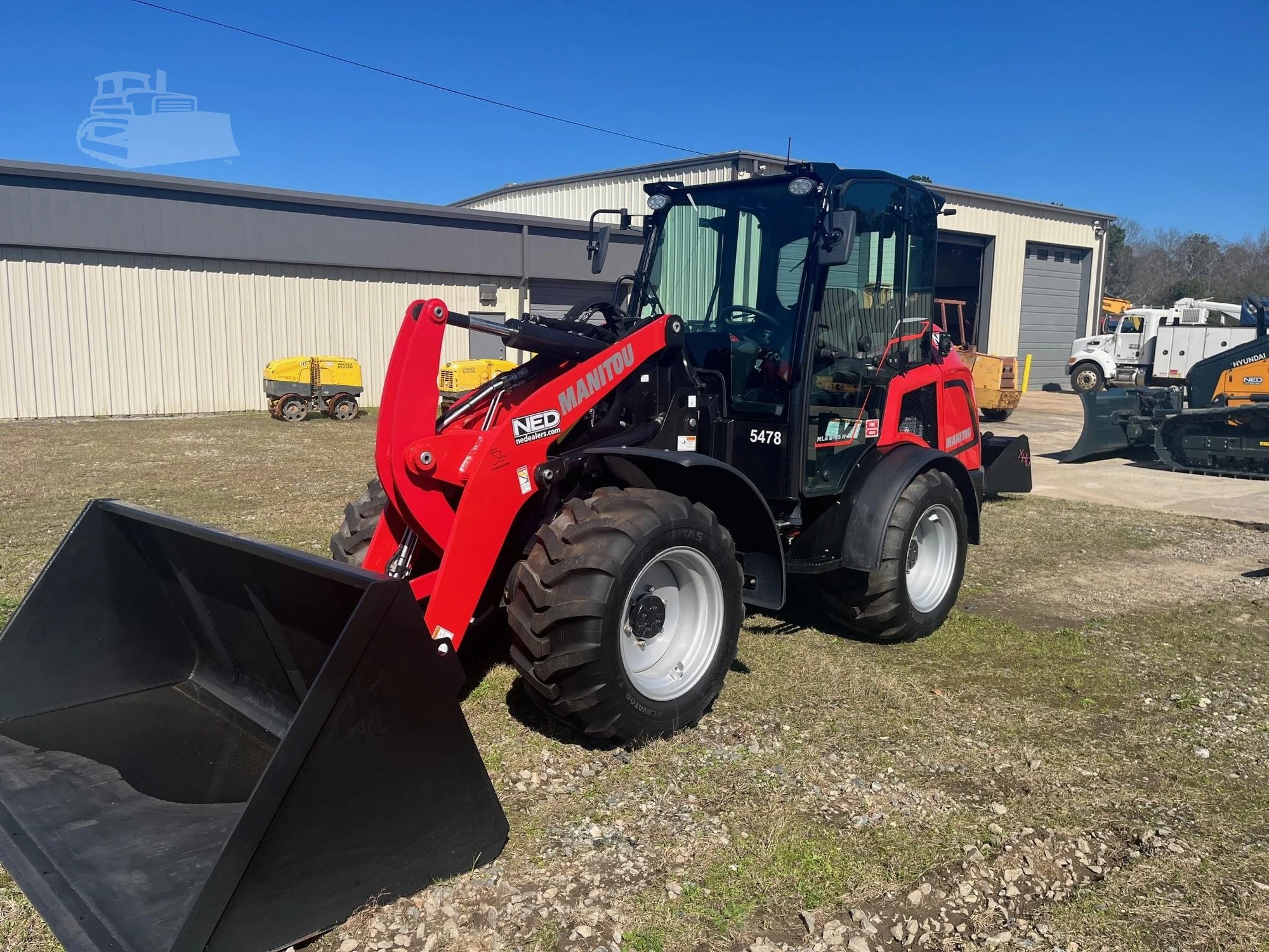 New | in-Stock 2023 MANITOU MLA6-65 H-Z Wheel Loaders Florida US | National Equipment Dealers #1422390
